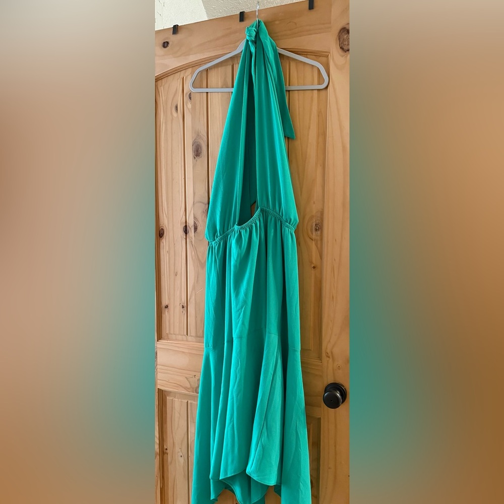 Twist Handkerchief Dress